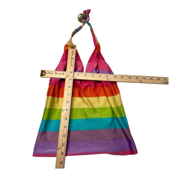 So Clothing Wear It declare It Size XS Vintage Y2K Tankini Set With Halter Top - Picture 5 of 6